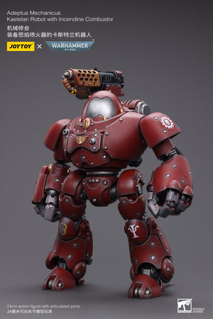 Warhammer 40k: Adeptus Mechanicus: Kastelan Robot with Incendine Combustor-Joy Toy