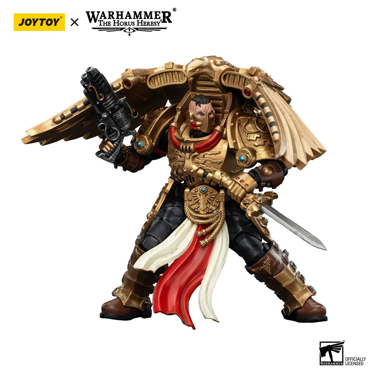 Warhammer: The Horus Heresy: Legio Custodes: Custodian Ventari Squad: Venatari With Kenetic Destroyer 1: Action Figure: Joy Toy