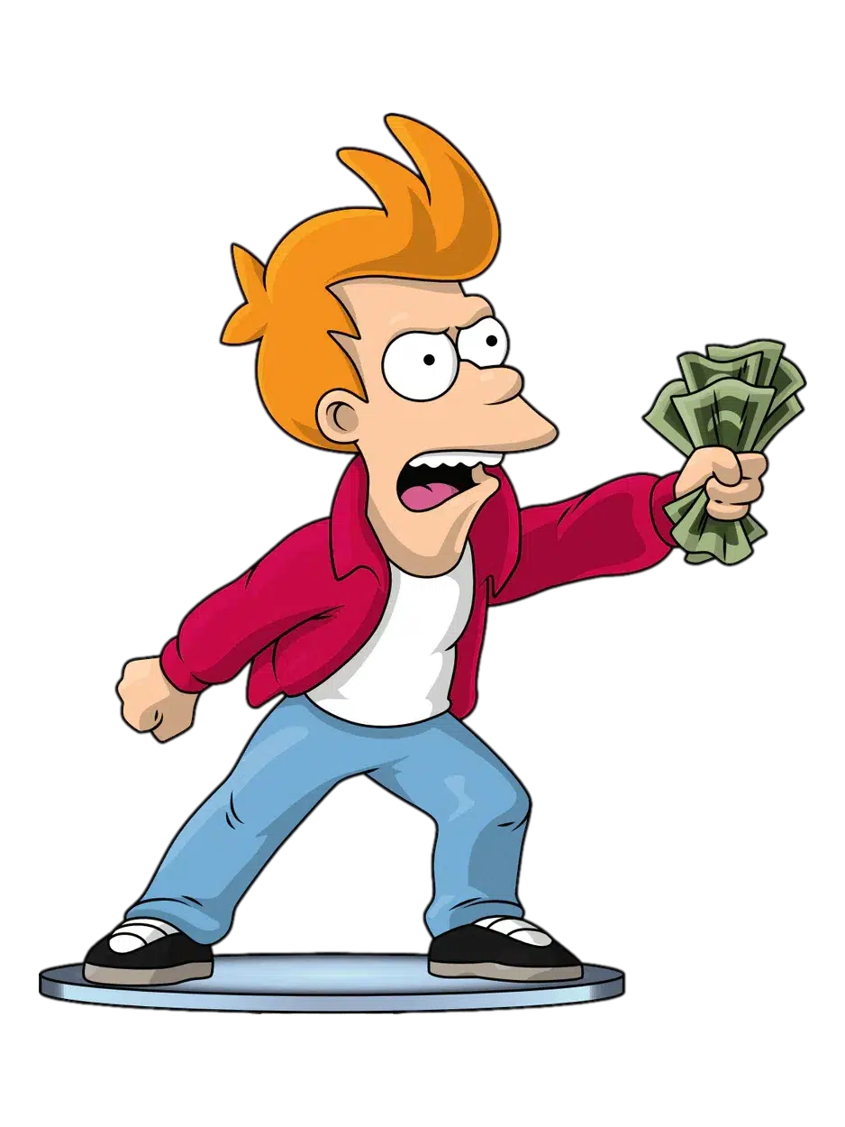 Futurama: Take My Money Fry: YouTooz