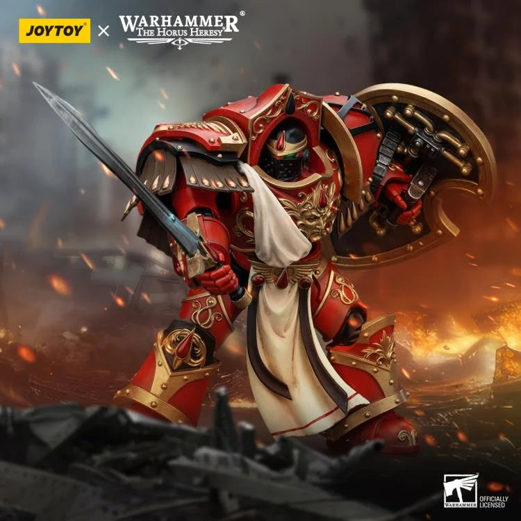 Warhammer The Horus Heresy: Blood Angels: Crimson Paladins Squad: Crimson Paladin 3: Action Figure: Joy Toy