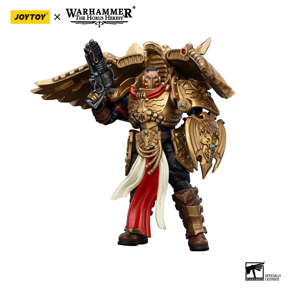 Warhammer: The Horus Heresy: Legio Custodes: Custodian Ventari Squad: Venatari With Kenetic Destroyer 1: Action Figure: Joy Toy