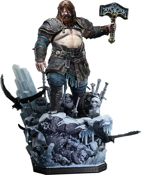 God of War: Ragnarok: Thor (Deluxe Ver.) (With Bonus): Real Elite Masterline: 1/3 Scale Limited Edition Statue