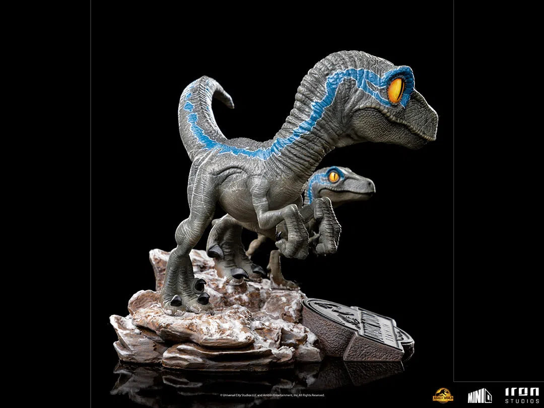 Blue & Beta: Jurassic World: Dominion:: MiniCo Statue: Iron Studios