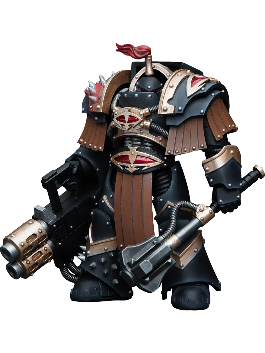 Warhammer: Horus Heresy: Sons of Horus: Justaerin Terminator Squad: Justaerin with Multi-melta and Power Maul Action Figure Joy Toy