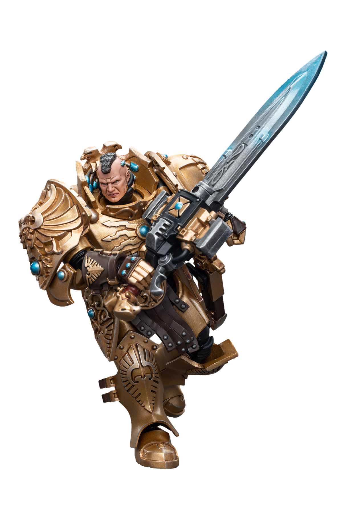 Warhammer 40k: Adeptus Custodes: Custodian Guard with Sentinel Blade-Joy Toy