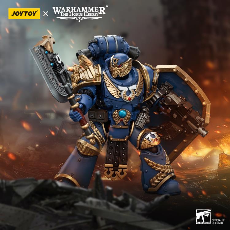 Warhammer The Horus Heresy: Ultramarines: Invictarus Suzerain Squad: Suzerain 1: Action Figure: Joy Toy