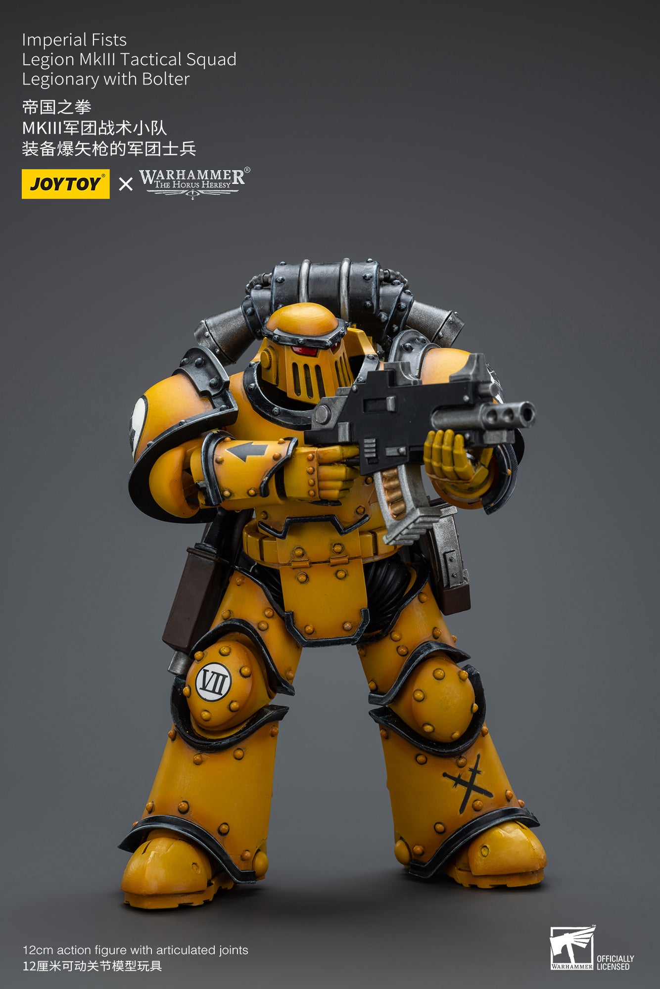 Warhammer: The Horus Hersey: Imperial Fists: Legionary with Bolter: Joy Toy