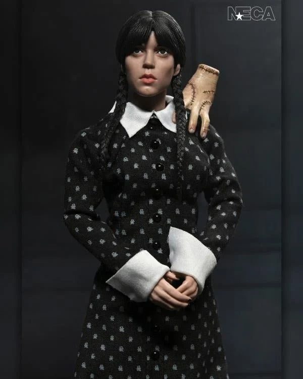 Wednesday: Wednesday Addams (Classic Dress): 8" Clothed Action Figure
