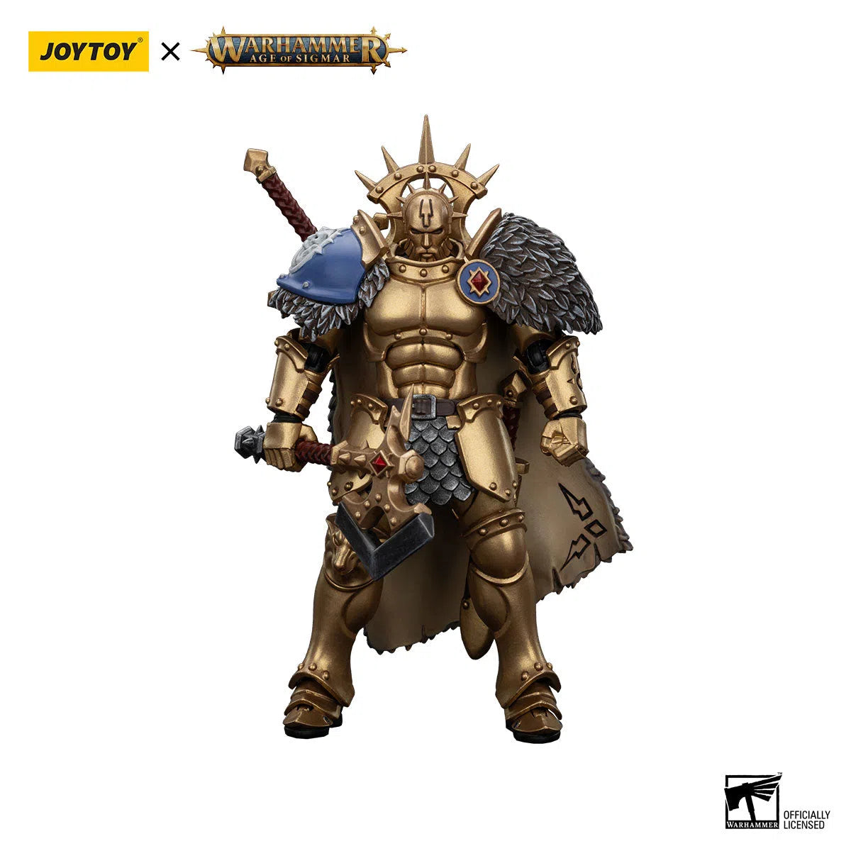 Warhammer: Age Of Sigmar: Stormcast Eternals: The Blacktalons: Hendrick The Silver Wolf: Action Figure: Joy Toy