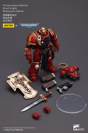 Warhammer 40k: Blood Angels: Primaris Space Marine: Bladeguard Veteran-Joy Toy