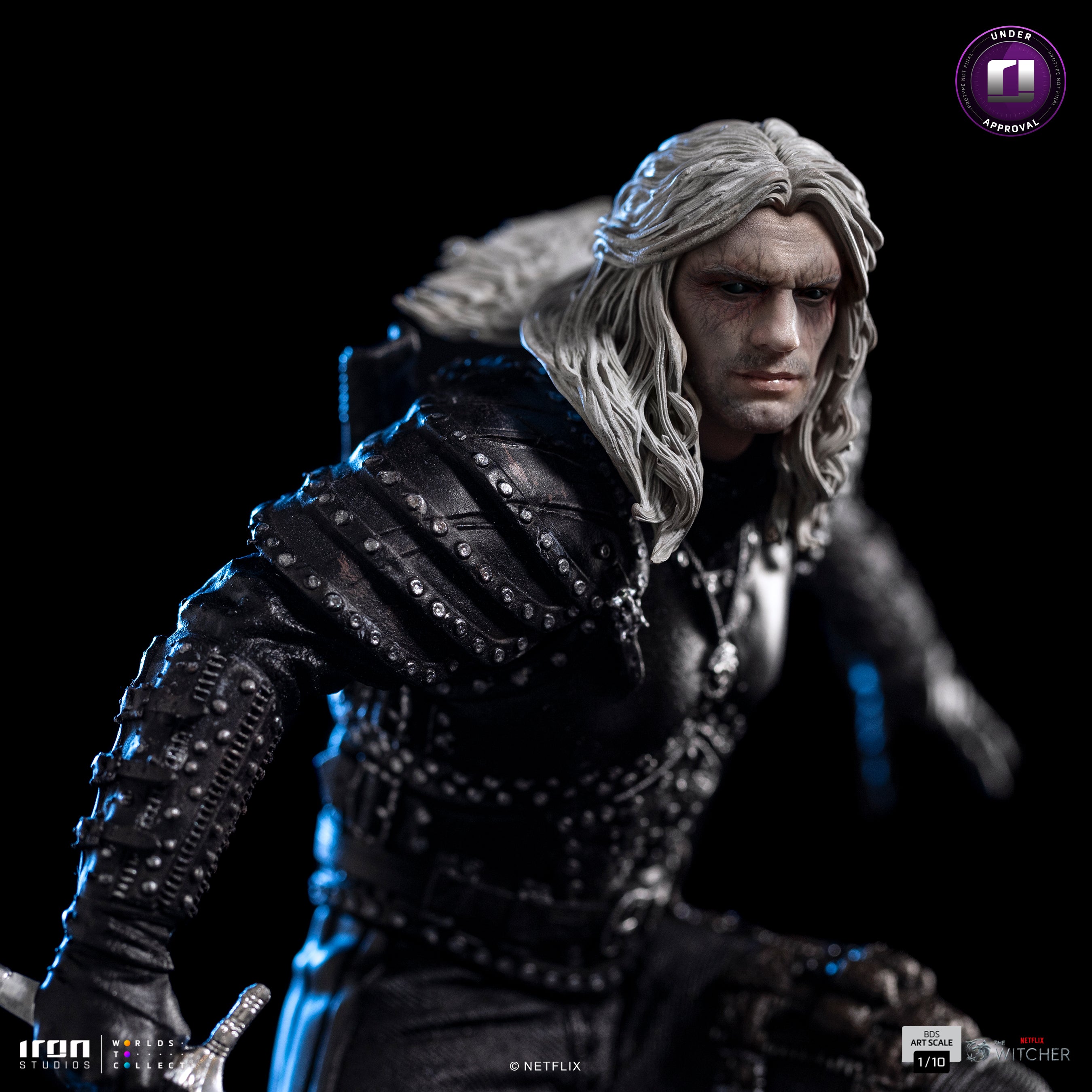 The Witcher 3: Geralt Of Rivia: 1/10 Scale Statue: Iron Studios