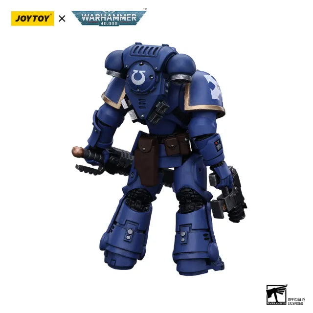 Warhammer 40k: Space Marines: Ultramarines: Assault Intercessor: Brother Catonus: Action Figure: Joy Toy