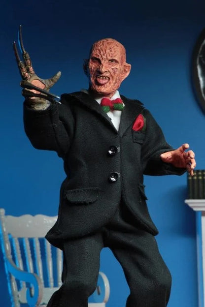 A Nightmare on Elm Street: Freddy Krueger (Tuxedo) 8 Inch: Clothed Action Figure - Neca Action Figure