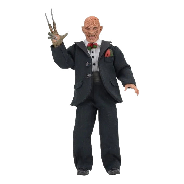 A Nightmare on Elm Street: Freddy Krueger (Tuxedo) 8 Inch: Clothed Action Figure - Neca Action Figures