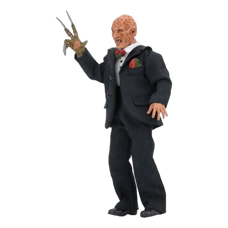 A Nightmare on Elm Street: Freddy Krueger (Tuxedo) 8 Inch: Clothed Action Figure - Neca Action Figures