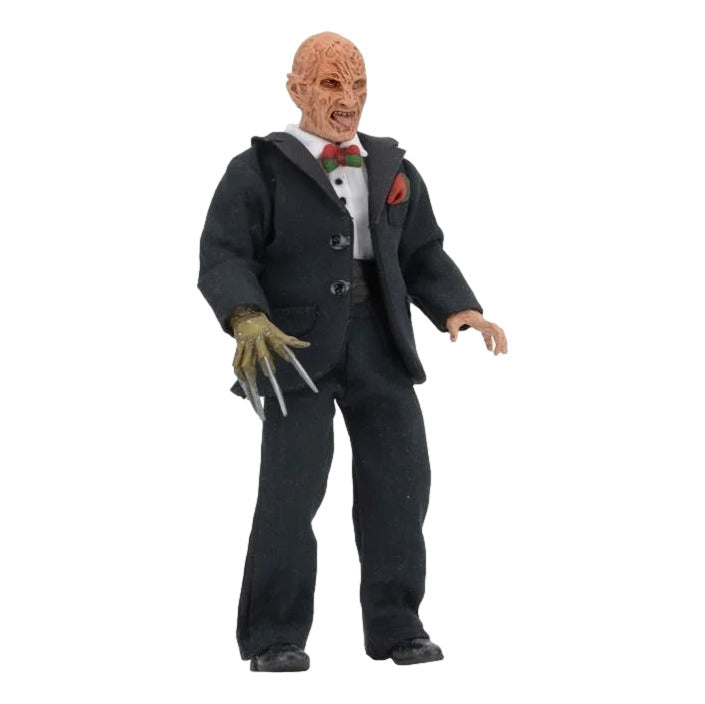 A Nightmare on Elm Street: Freddy Krueger (Tuxedo) 8 Inch: Clothed Action Figure - Neca Action Figures