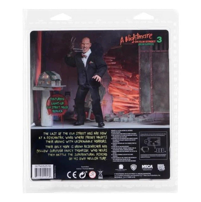 A Nightmare on Elm Street: Freddy Krueger (Tuxedo) 8 Inch: Clothed Action Figure - Neca Action Figures