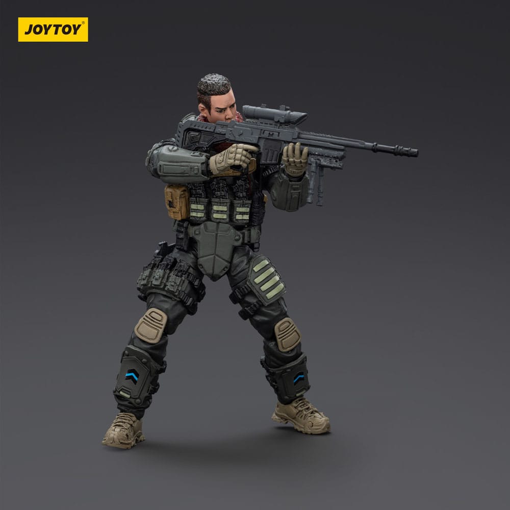 APOC Series Dark Source Action Figur Stellar Scar Assault Team Darksilicon 11 cm - Joy Toy Action Figure