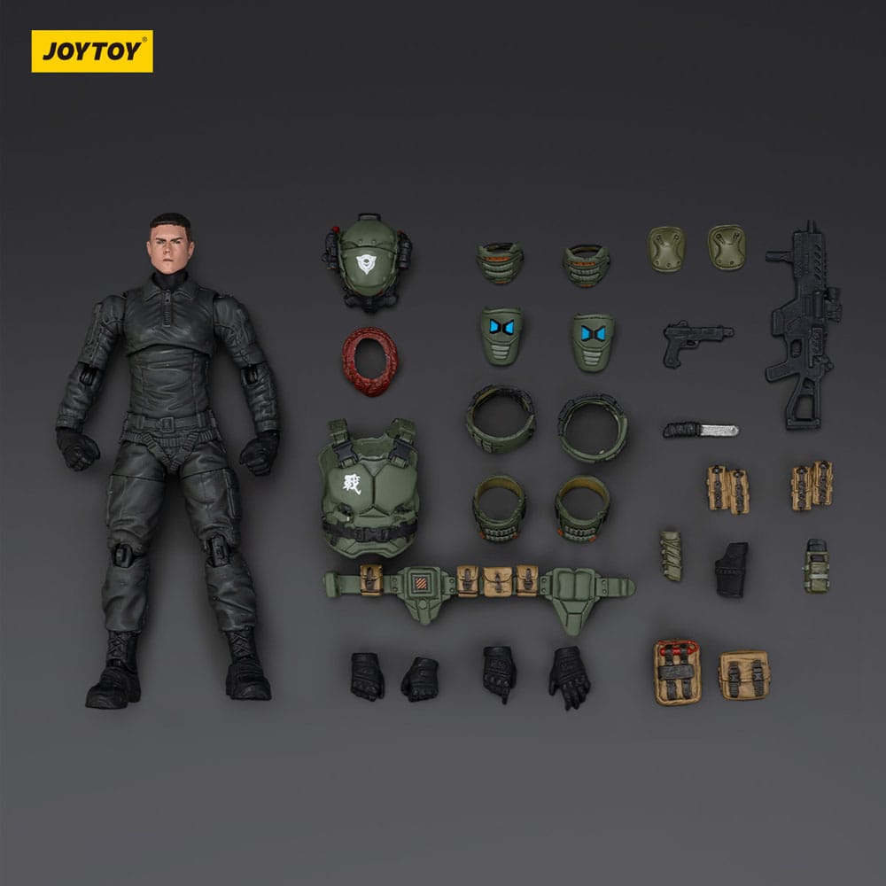 APOC Series Dark Source Action Figur Stellar Scar Assault Team Titanite 11 cm - Joy Toy Action Figure
