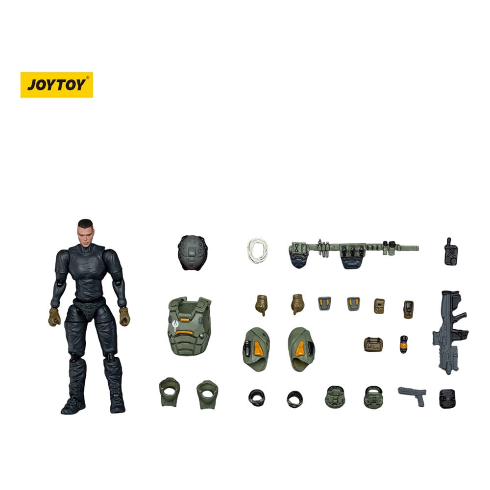 APOC Series Dark Source Action Figur Storm Tempestus Fire Support Mecha Pilot - Joy Toy Action Figure