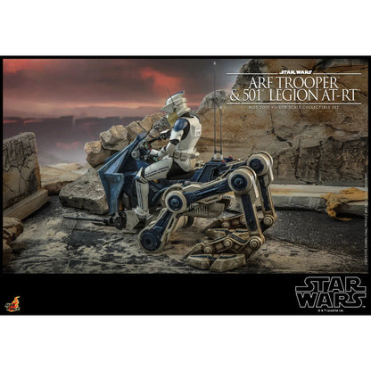 ARF Trooper & 501st Legion AT-RT: Star Wars The Clone Wars: TMS91 - Hot Toys Action Figure