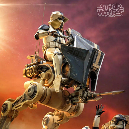 ARF Trooper & 501st Legion AT-RT: Star Wars The Clone Wars: TMS91 - Hot Toys Action Figure