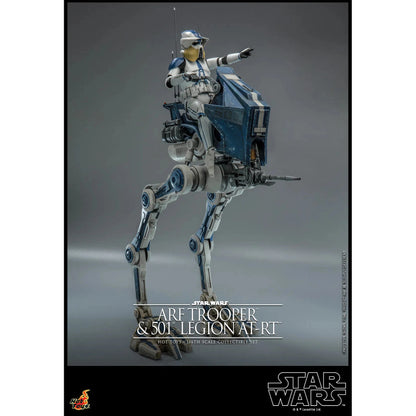 ARF Trooper & 501st Legion AT-RT: Star Wars The Clone Wars: TMS91 - Hot Toys Action Figure