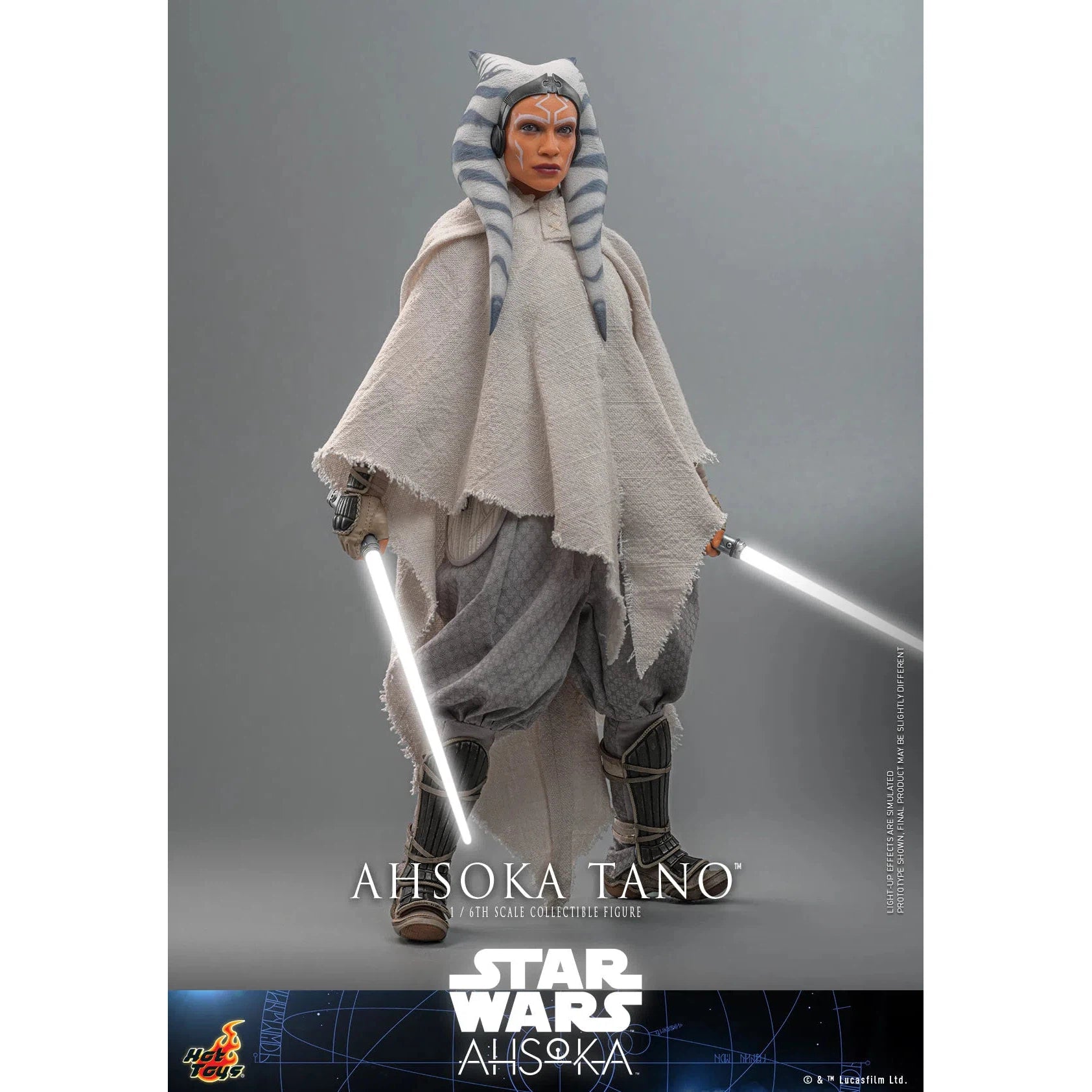 Ahsoka Tano: White Version: Star Wars: Ahsoka Hot Toys