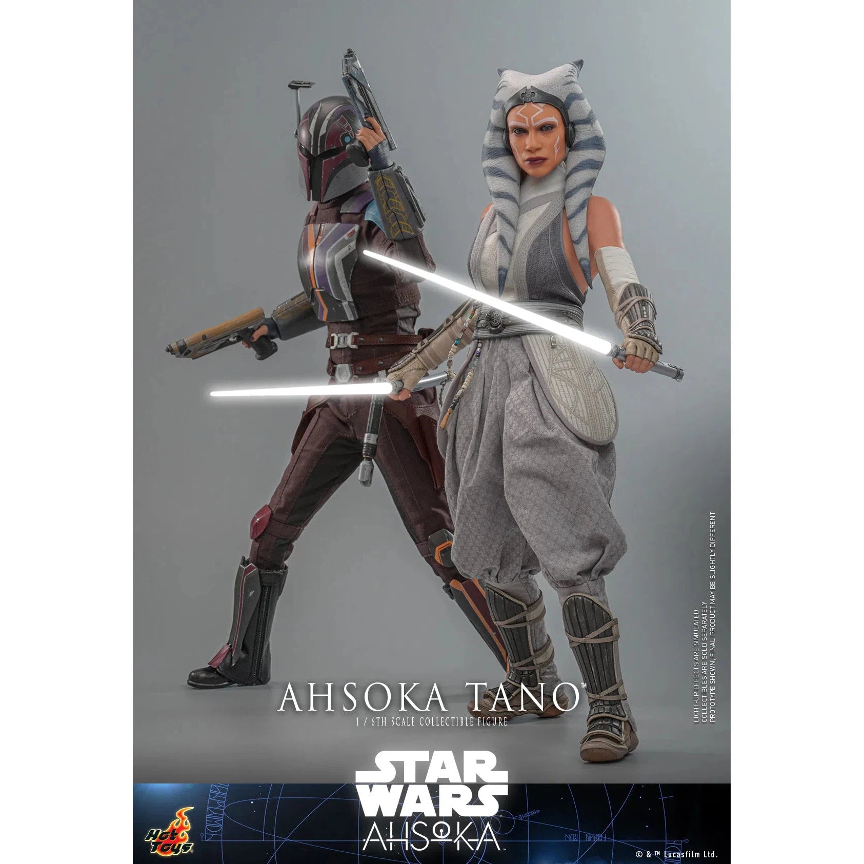 Ahsoka Tano: White Version: Star Wars: Ahsoka Hot Toys