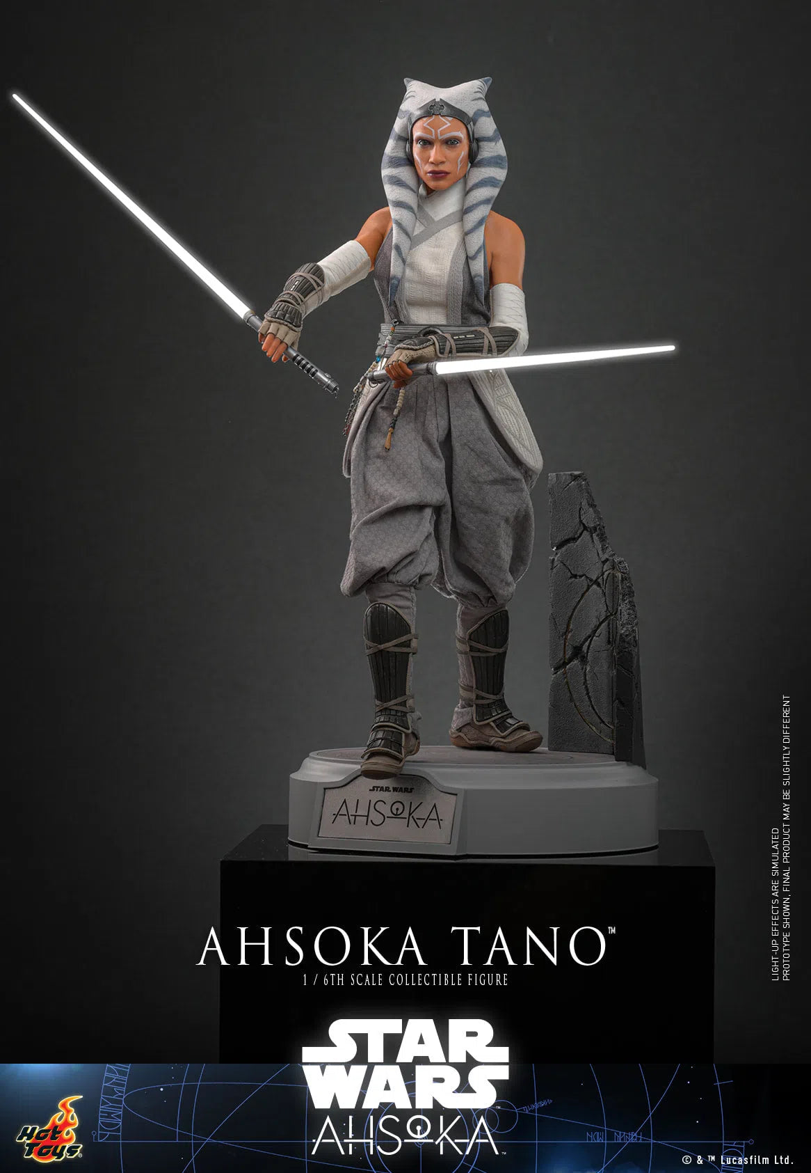 Ahsoka Tano: White Version: Star Wars: Ahsoka Hot Toys