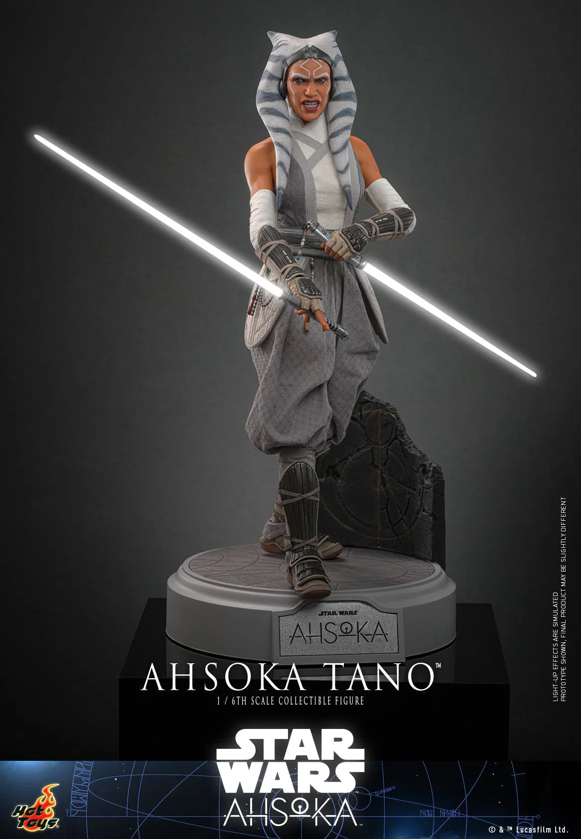 Ahsoka Tano: White Version: Star Wars: Ahsoka Hot Toys