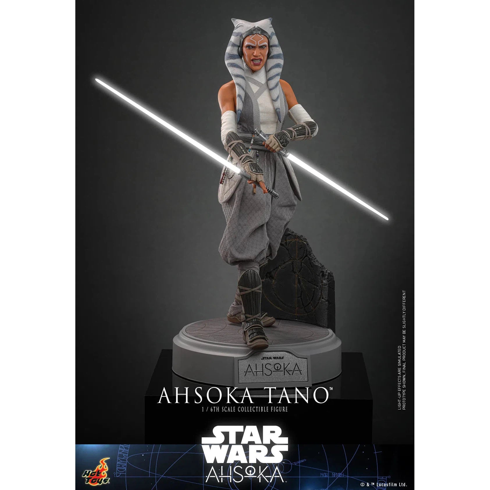 Ahsoka Tano: White Version: Star Wars: Ahsoka Hot Toys