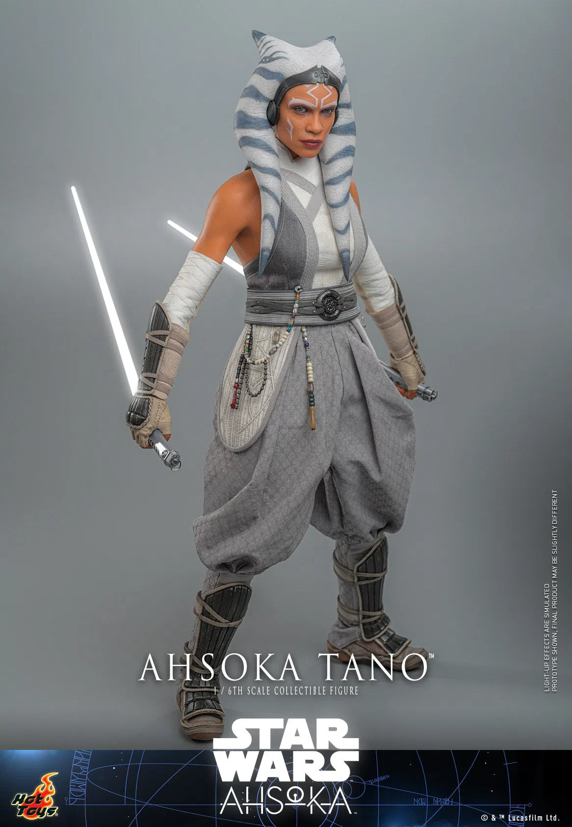 Ahsoka Tano: White Version: Star Wars: Ahsoka Hot Toys