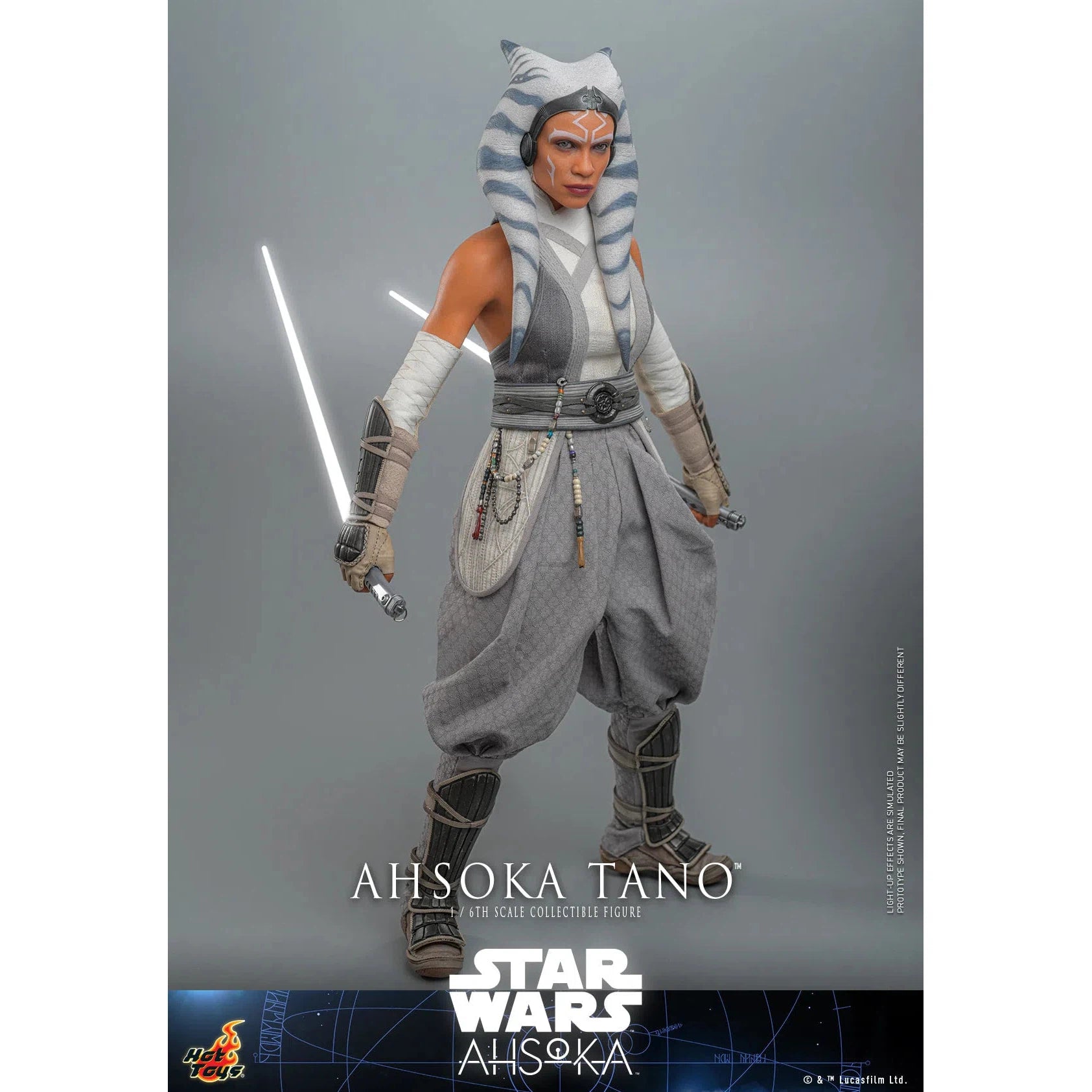 Ahsoka Tano: White Version: Star Wars: Ahsoka Hot Toys