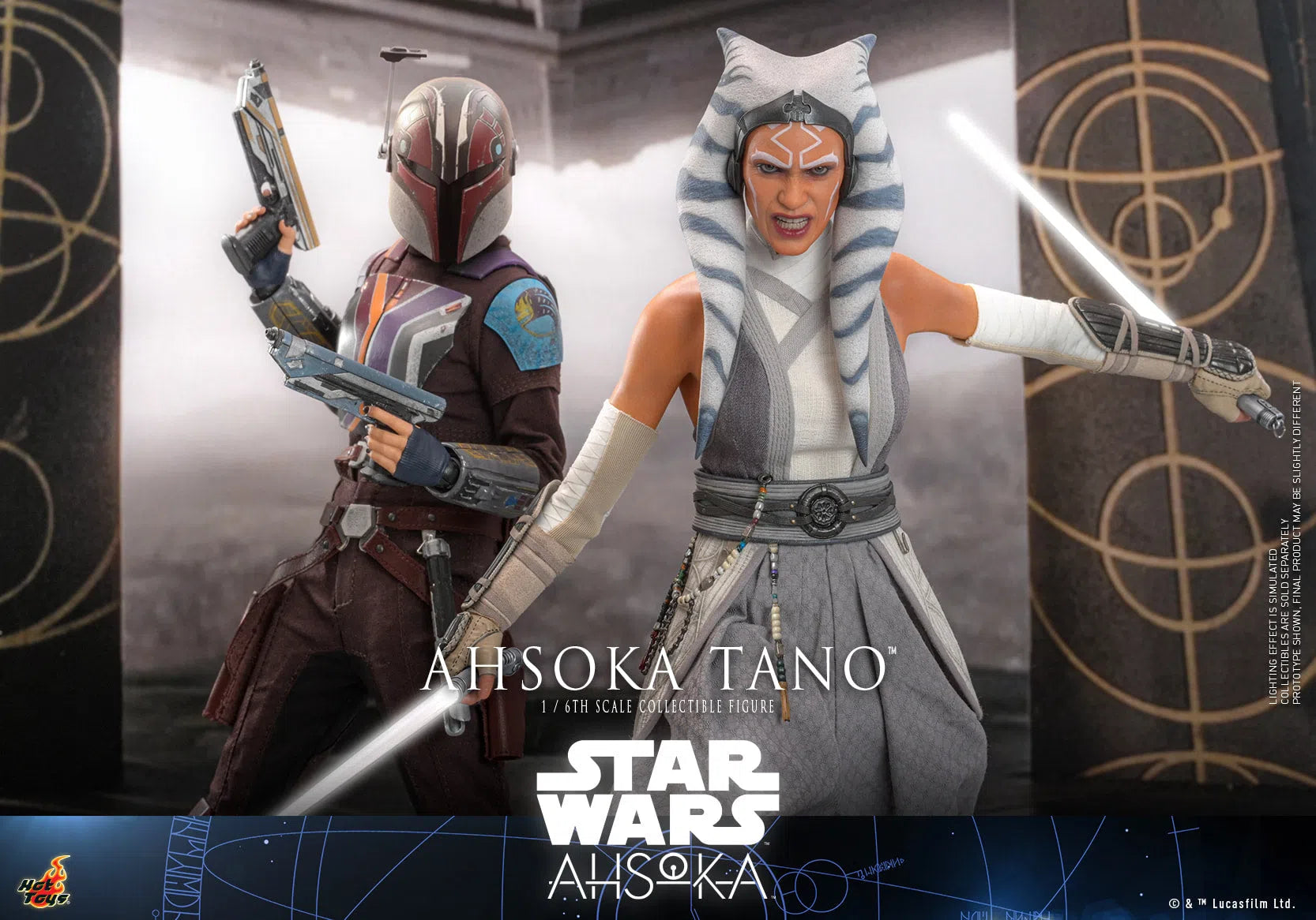 Ahsoka Tano: White Version: Star Wars: Ahsoka Hot Toys