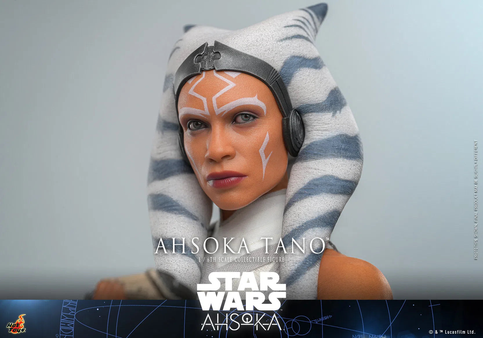 Ahsoka Tano: White Version: Star Wars: Ahsoka Hot Toys