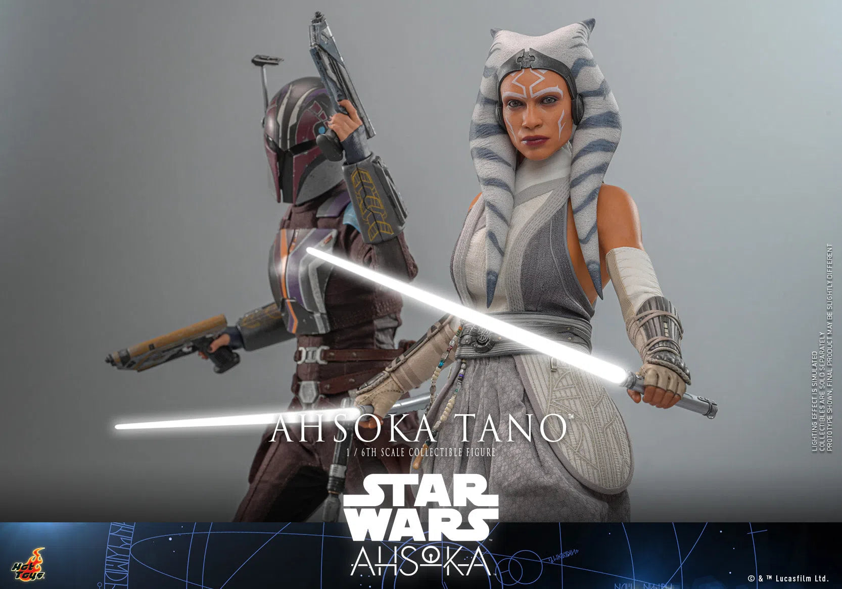 Ahsoka Tano: White Version: Star Wars: Ahsoka Hot Toys