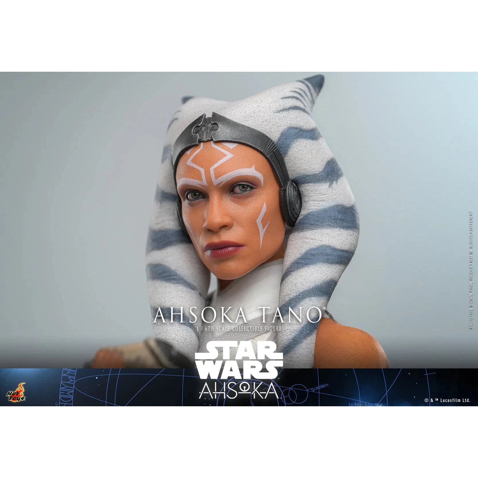 Ahsoka Tano: White Version: Star Wars: Ahsoka Hot Toys