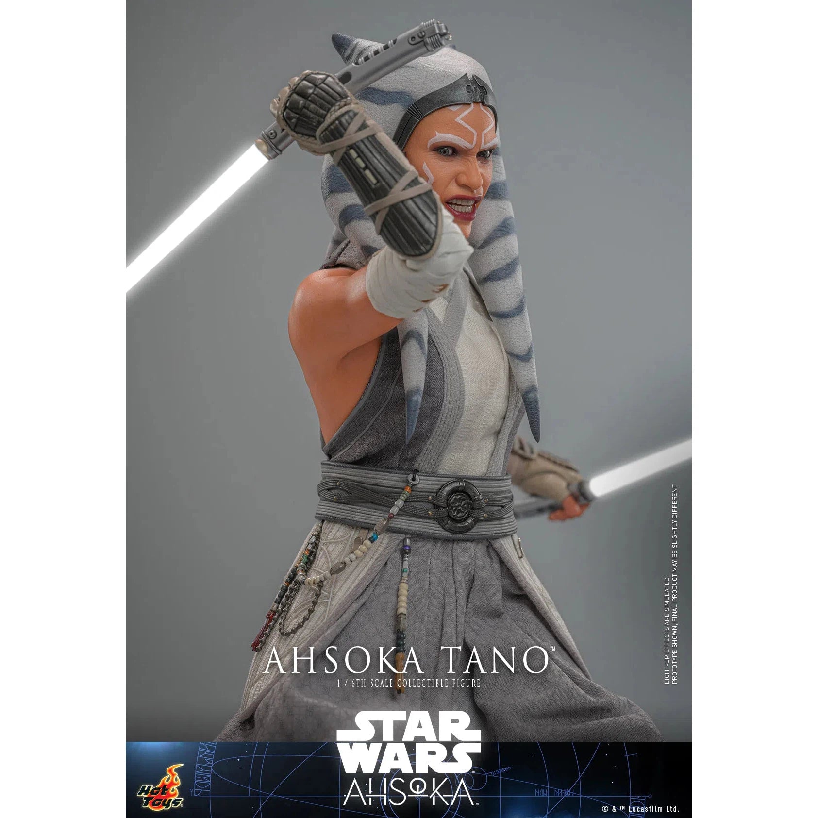 Ahsoka Tano: White Version: Star Wars: Ahsoka Hot Toys