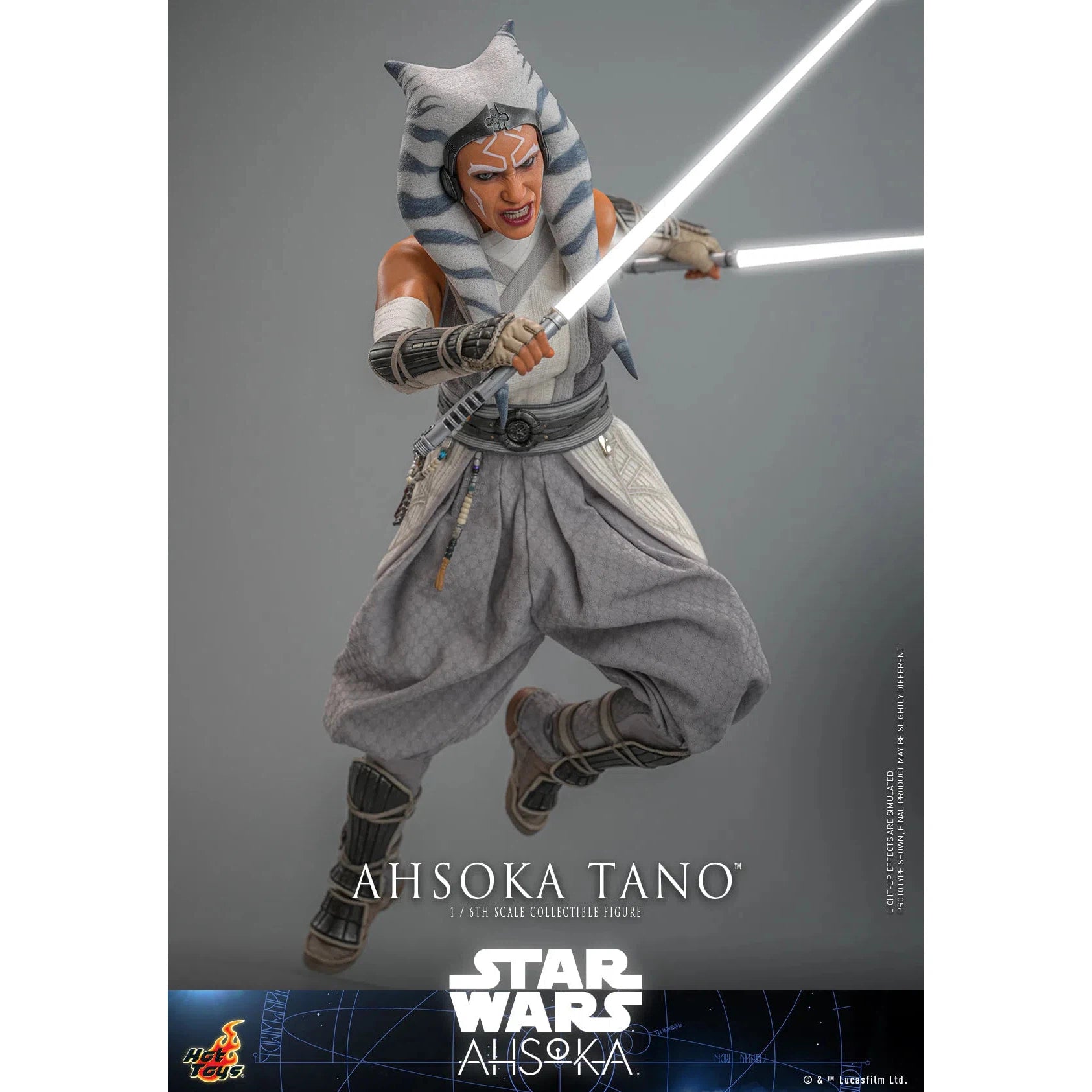 Ahsoka Tano: White Version: Star Wars: Ahsoka Hot Toys