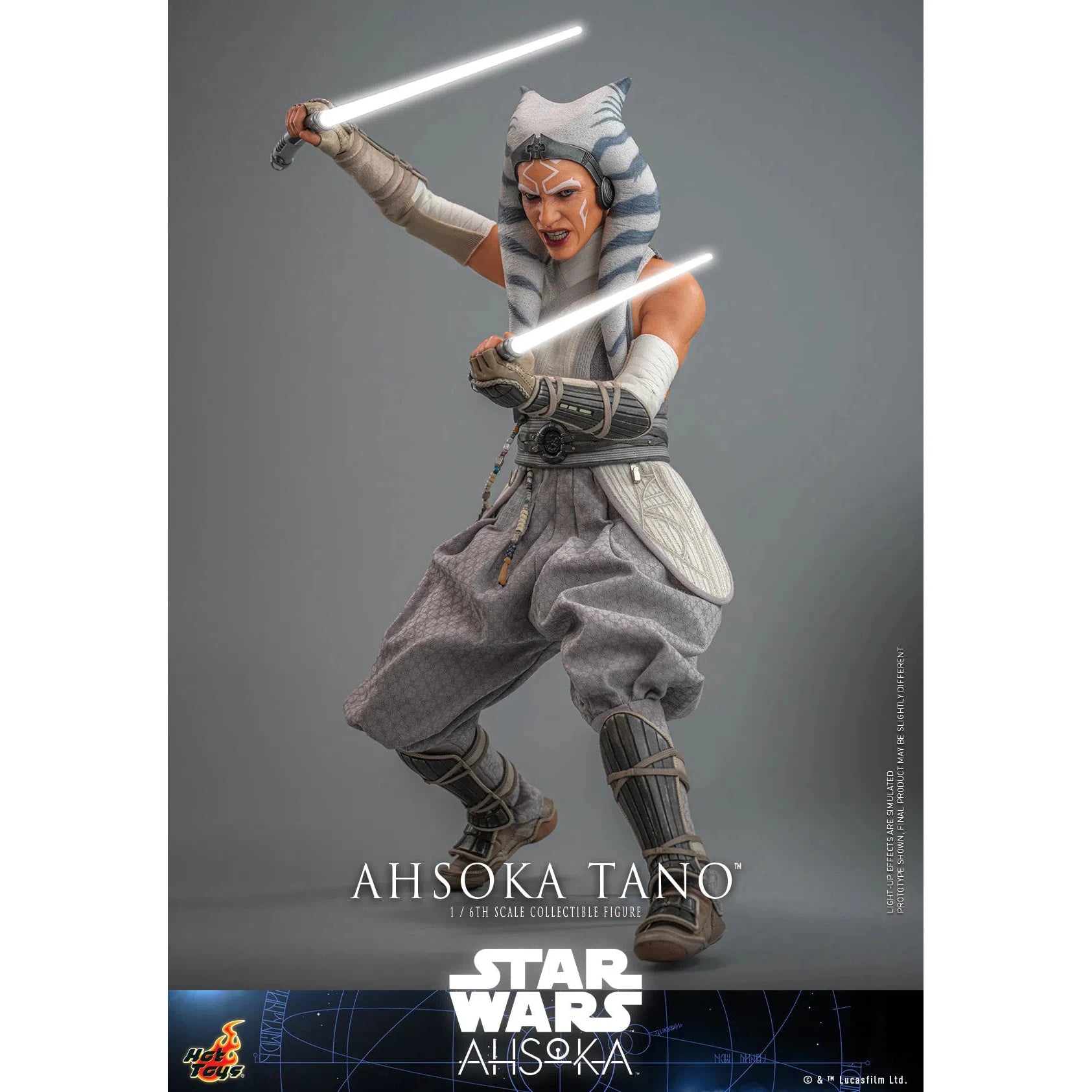 Ahsoka Tano: White Version: Star Wars: Ahsoka Hot Toys