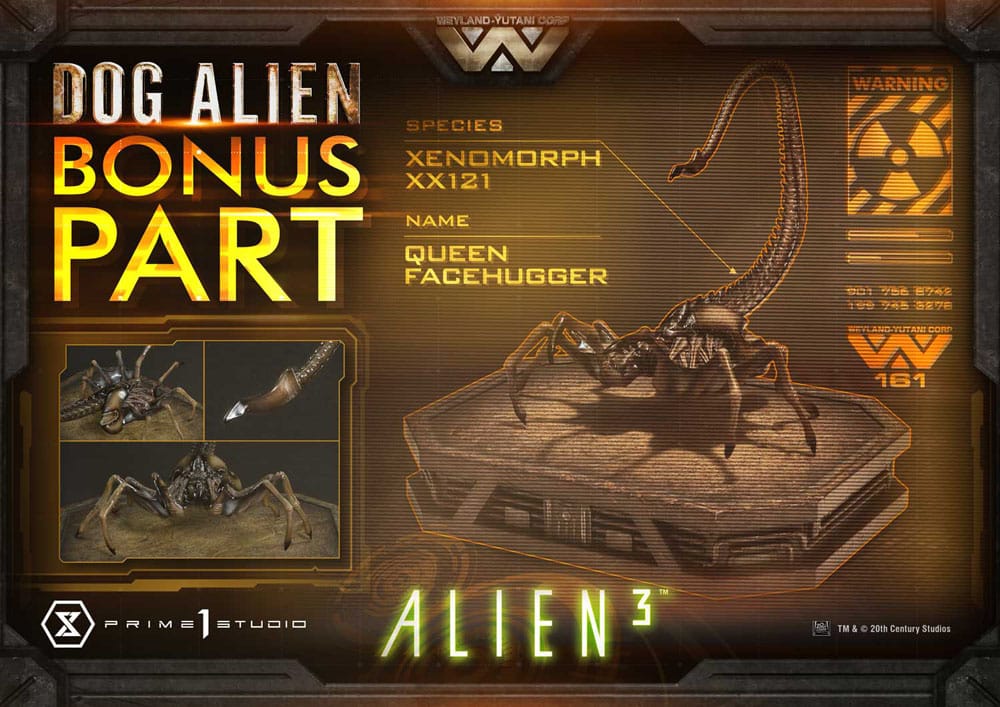 Alien 3 Museum Masterline Series Statue 1/3 Dog Alien XL Deluxe Bonus Version 114 cm - Prime 1 Studio Statues