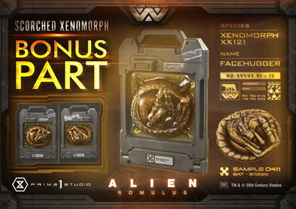 Alien: Romulus Museum Masterline XL Statue 1/3 Scorched Xenomorph Deluxe Bonus Version 9 - Prime 1 Studio Statues