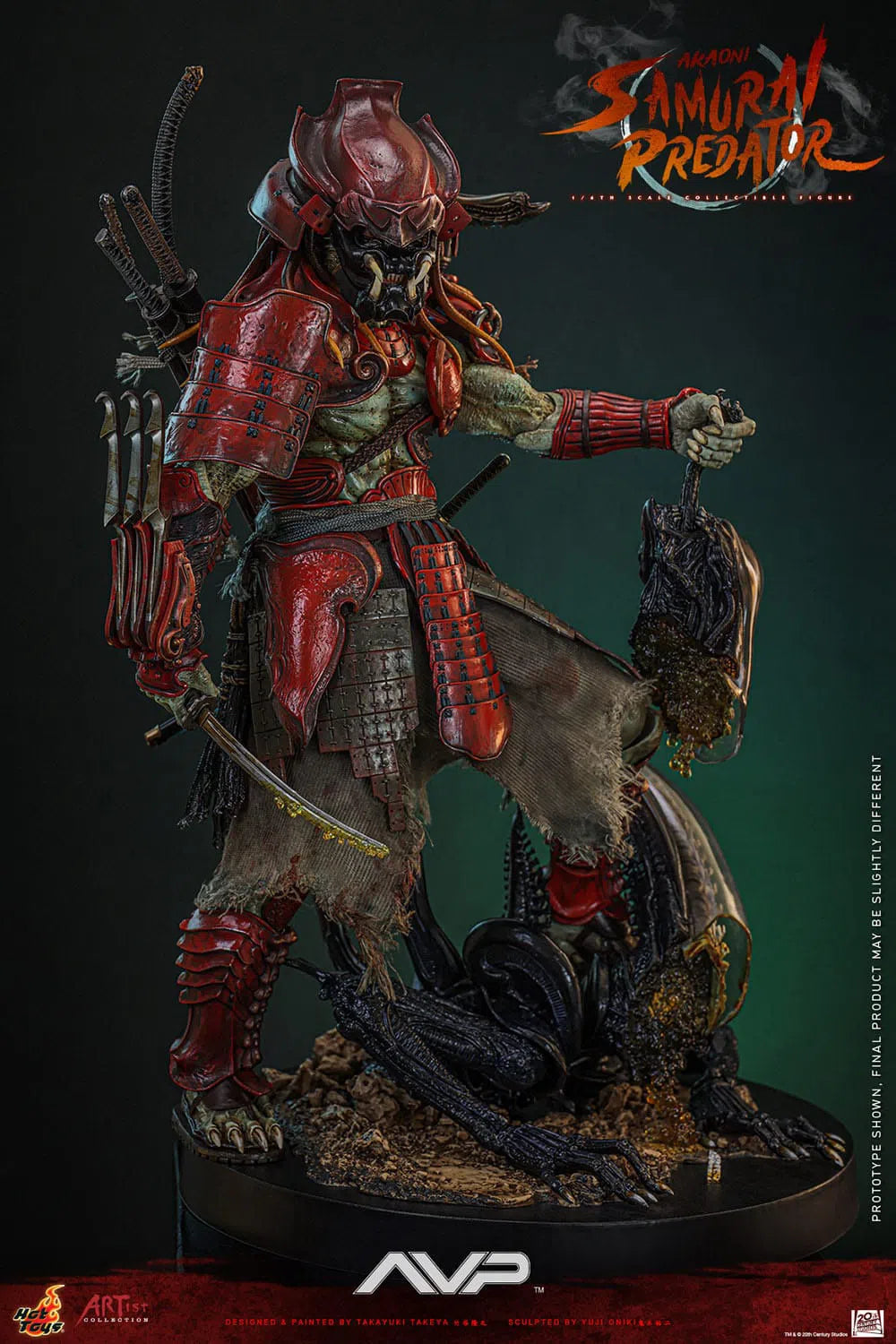 Alien vs. Predator: Akaoni Samurai Predator: Artist Collection: Hot Toys: AC06 Hot Toys