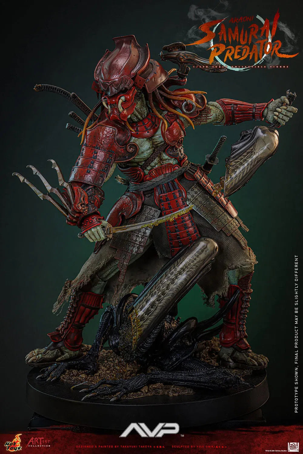 Alien vs. Predator: Akaoni Samurai Predator: Artist Collection: Hot Toys: AC06 Hot Toys