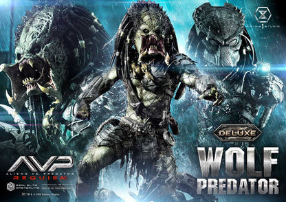 Alien vs. Predator Real Elite Masterline Series Statue 1/3 Requiem Wolf Predator Deluxe Bonus Ver. 95 cm - Prime 1 Studio Statues