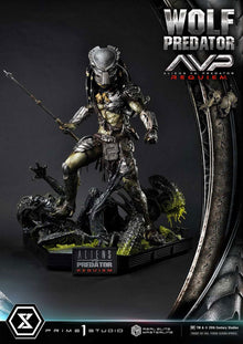 Alien vs. Predator Real Elite Masterline Series Statue 1/3 Requiem Wolf Predator Deluxe Ver. 95 cm - Prime 1 Studio Statues