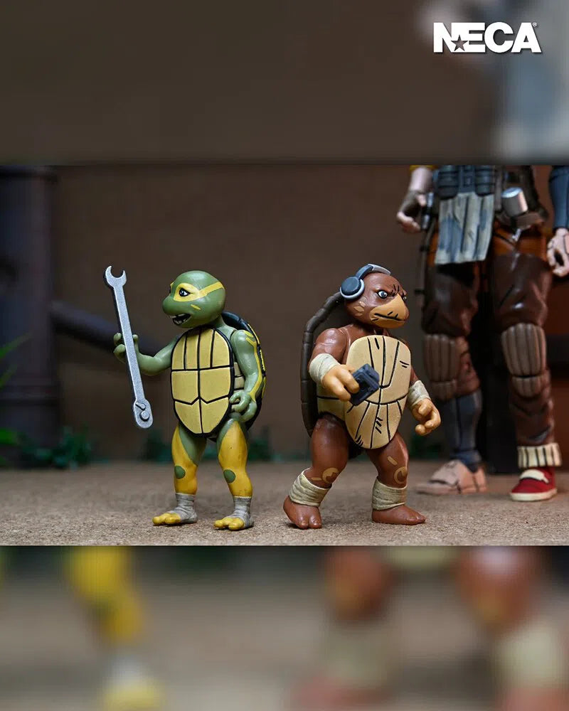 Teenage Mutant Ninja Turtles: The Last Ronin: The Lost Years: Grammy April & Baby Yi & Moja: 7" Action Figure Set