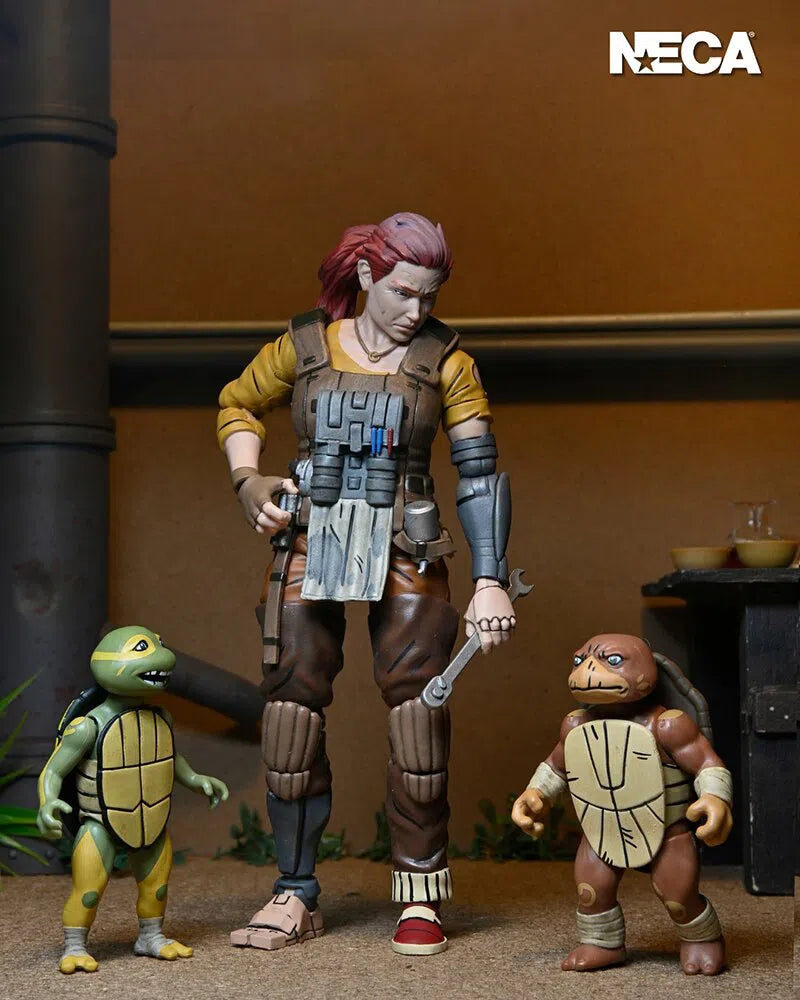 Teenage Mutant Ninja Turtles: The Last Ronin: The Lost Years: Grammy April & Baby Yi & Moja: 7" Action Figure Set