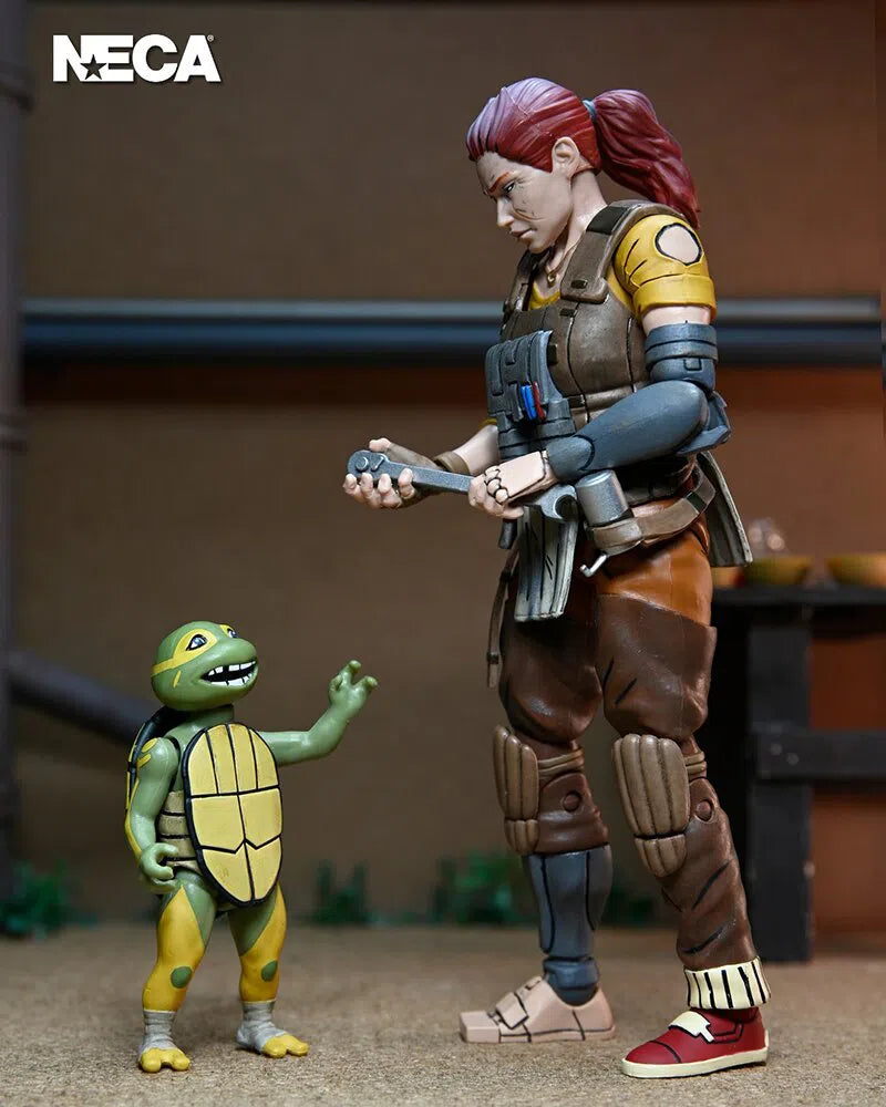 Teenage Mutant Ninja Turtles: The Last Ronin: The Lost Years: Grammy April & Baby Yi & Moja: 7" Action Figure Set